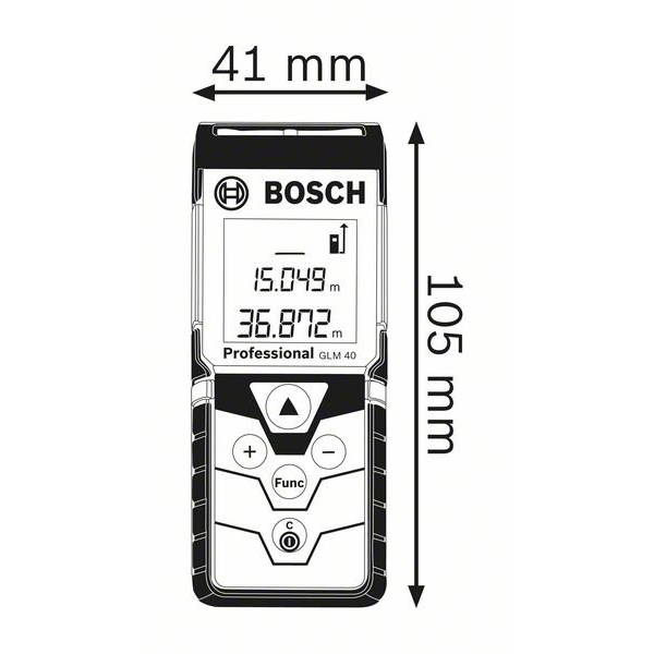 Telemetru cu laser GLM 40 Professional [2]