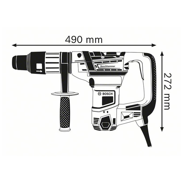 Ciocan rotopercutor cu SDS max GBH 5-40 D Professional [2]