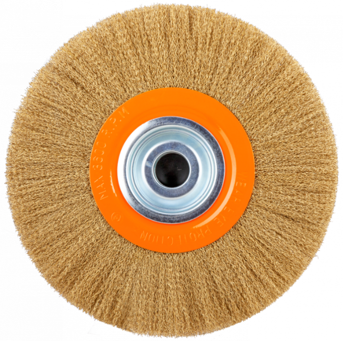 Perie circulara polizor,diametru 120 mm,diametru interior 19.5 mm [1]