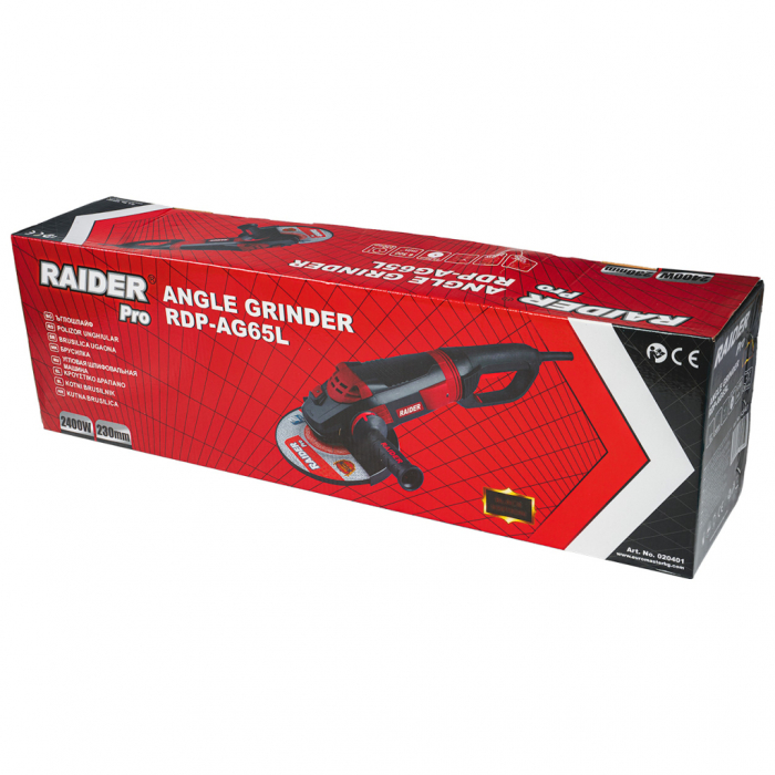 Polizor unghiular 230 mm 2400 W RDP-AG65 Black edition [2]