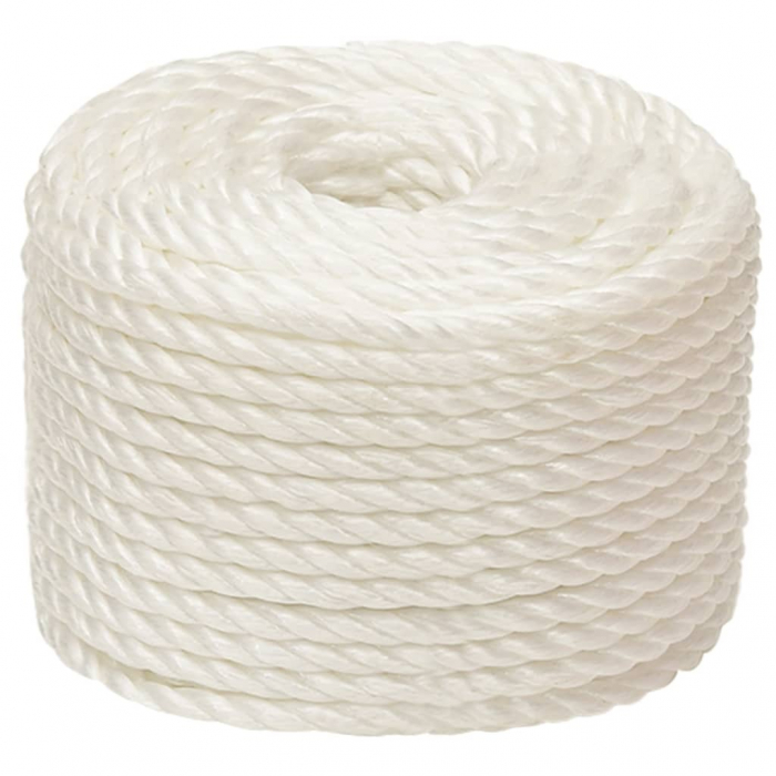 Sfoara nylon alba,grosime 4 mm,lungime 25 m [1]