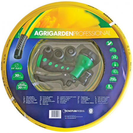 Furtunuri apa - Furtun apa Agrigarden profesional Kit 1/2" - 20 M