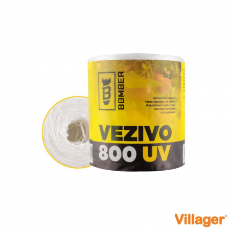 Accesorii gradina - Ata de balotat bomber,tip 800 UV 1/1 belo