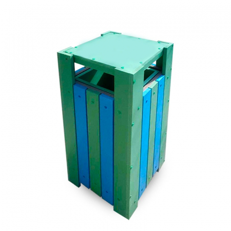 Cosuri si pubele - Cos de exterior pentru gunoi cu capac ,capacitate 70 L