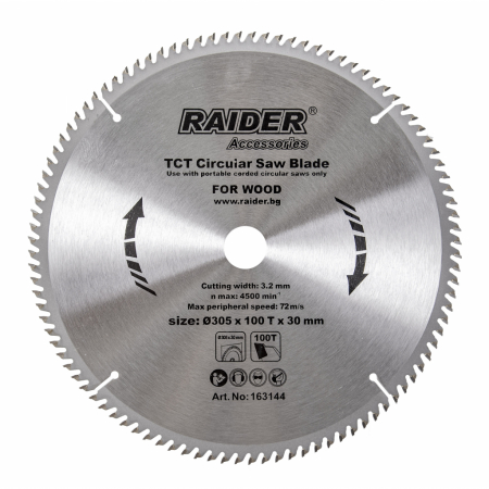 Articole de consum industrie - Disc circular pentru lemn 305x100Tx30mm