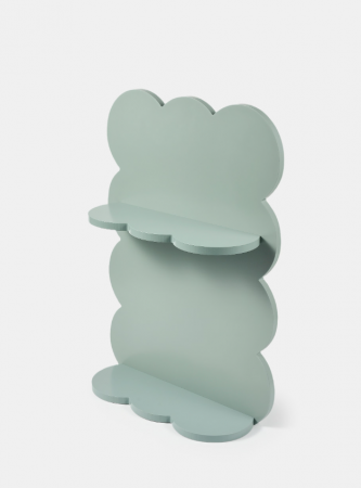 Mobilier din PVC pentru casă - Etajera,culoare verde,greutate maxima 5 kg