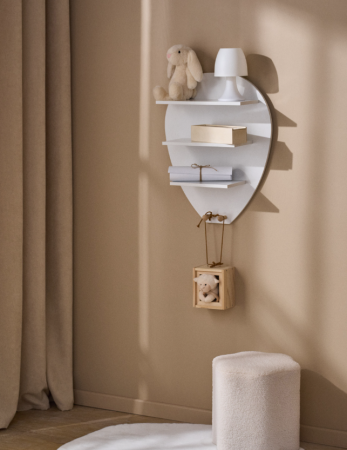 Mobilier din PVC pentru casă - Etajera decortativa,45 cm x 56,5 cm x 15 cm