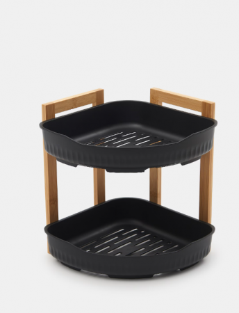 Mobilier din PVC pentru casă - Etajera,pentru bucatarie de colt,24 cm x 24 cm x 27 cm