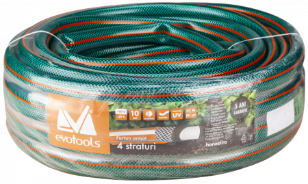 Furtunuri apa - Furtun armat, diametru 1/2 inch, lungime 20 m
