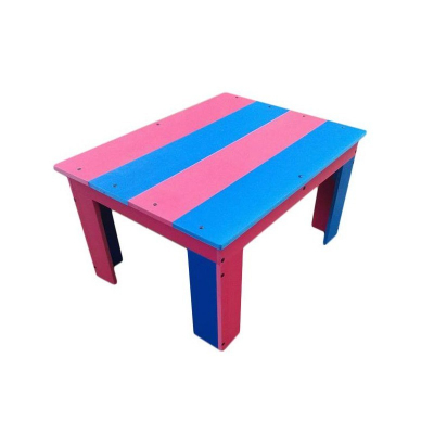 Mobilier PVC pentru grădină - Masă multicoloră pentru grădină