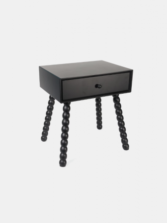 Mobilier din PVC pentru casă - Comoda,negru,40x37x47 cm