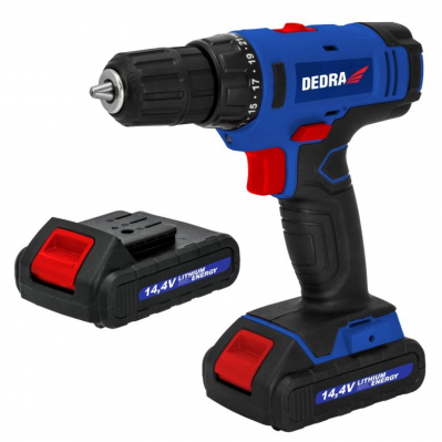 Mașină de găurit și înșurubat cu 2 acumulatori DED7878B 14.4 V, Li-ion [0]