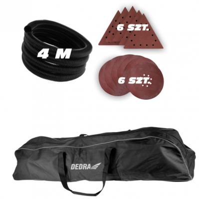 Masina de slefuit pereti cu cap unghiular si circular DED7758, putere 710 W [1]