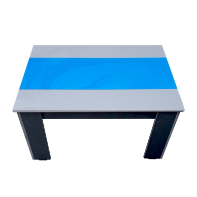 Mobilier PVC - Măsuță bicoloră din pvc pentru terasă