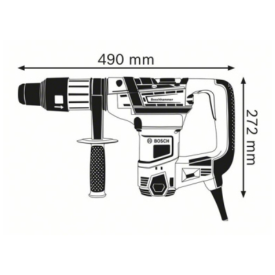 Ciocan rotopercutor cu SDS max GBH 5-40 D Professional [1]