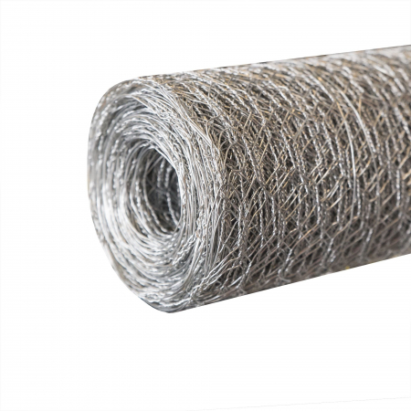 Plasa rabitz zincata - Plasa Rabitz Zincata,1x50 m, grosime fir 0.67 mm