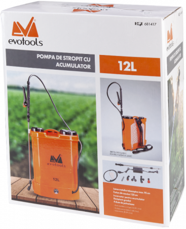 Pompa de stropit cu acumulator si spatiu depozitare PP 1152 [1]