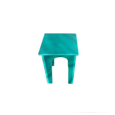 Mobilier din PVC pentru casă - Scaun PVC verde