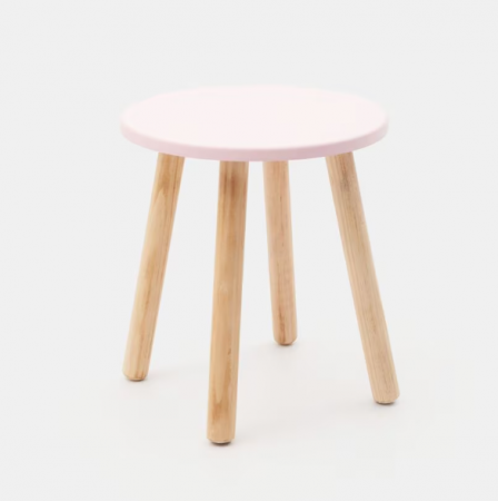 Mobilier PVC - Scaun roz-pastel pentru copii,24x24x24 cm