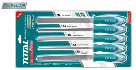 Scule pentru construcții - Set 5 pile 8'' 250 mm din otel T12