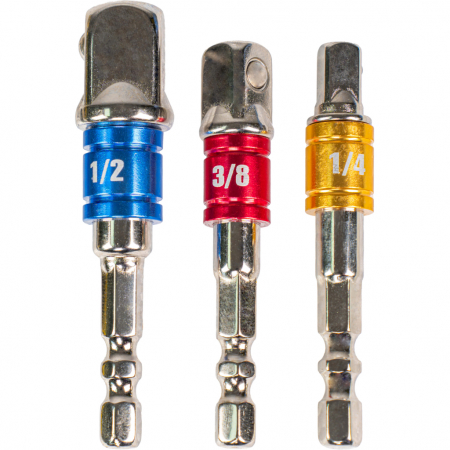 Articole de consum industrie - Set adaptoare pentru tubulare cu antrenare 1/4" - 3/8" - 1/2