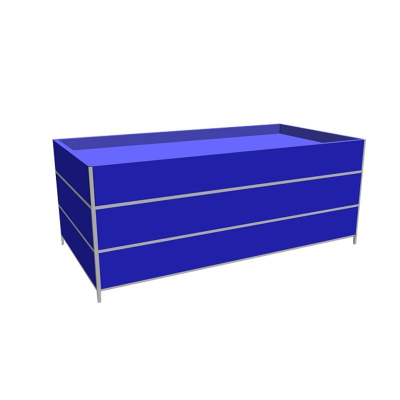 Mobilier comercial din PVC - Tarabă Big pentru fructe și legume