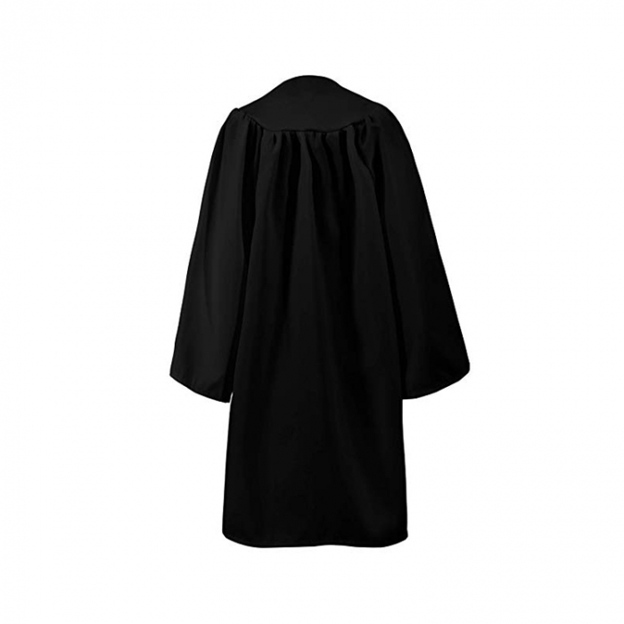 Black-Matte-Preschool-Children-Graduation-Gown-And [5]