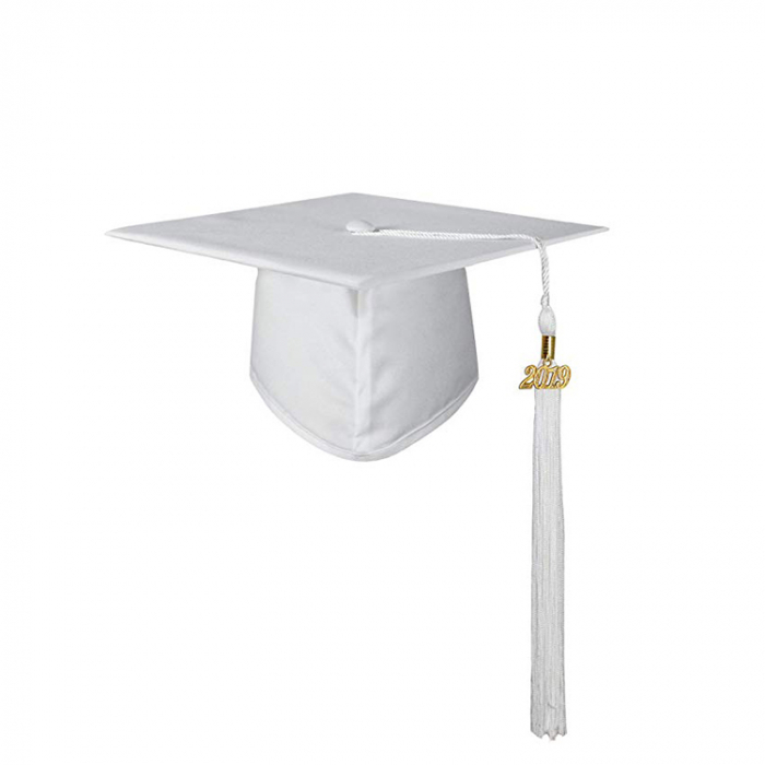 White-Matte-Preschool-Children-Graduation-Gown-And [2]