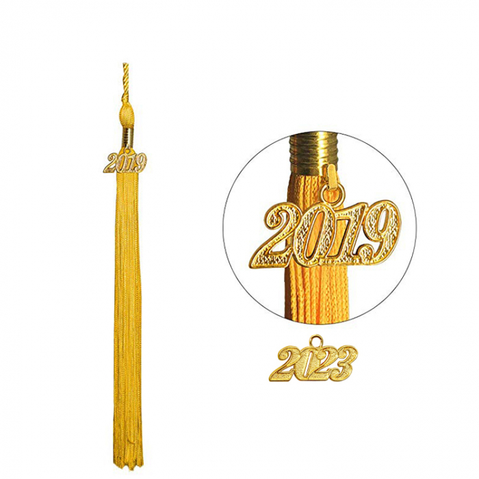 Matte Gold Bachelors Gown, Cap, & Tassel [3]