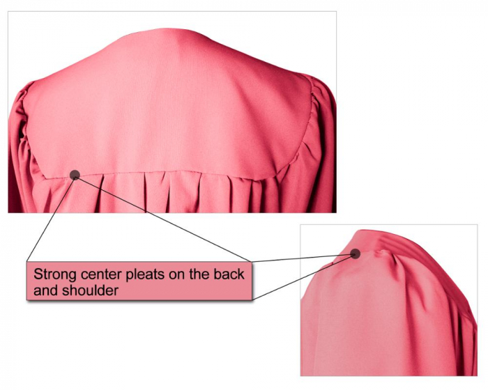 Matte Pink Bachelors Gown, Cap, & Tassel [4]