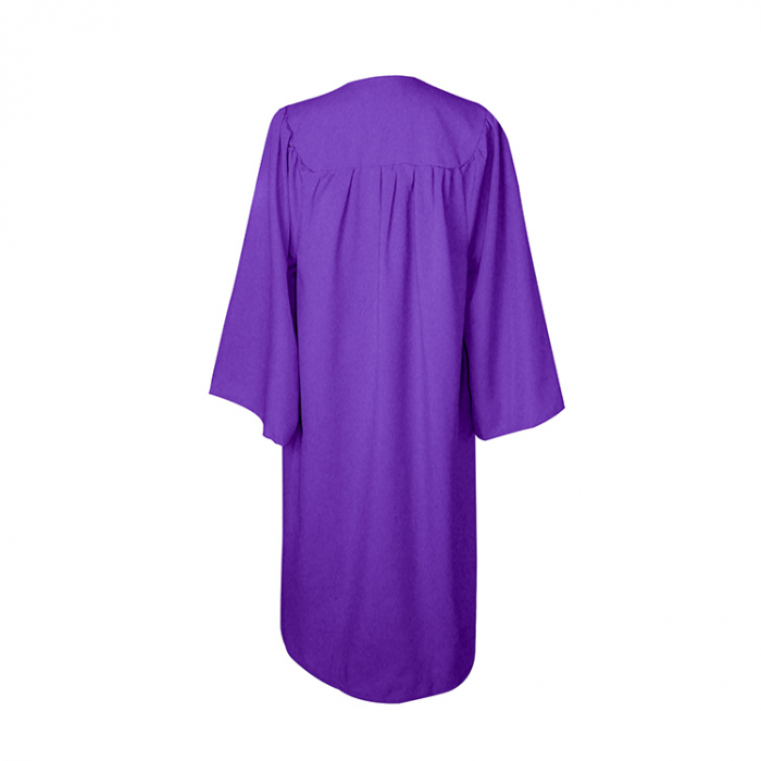 Matte Purple Bachelors Gown [3]