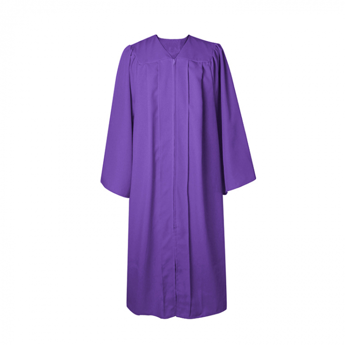 Matte Purple Bachelors Gown [2]
