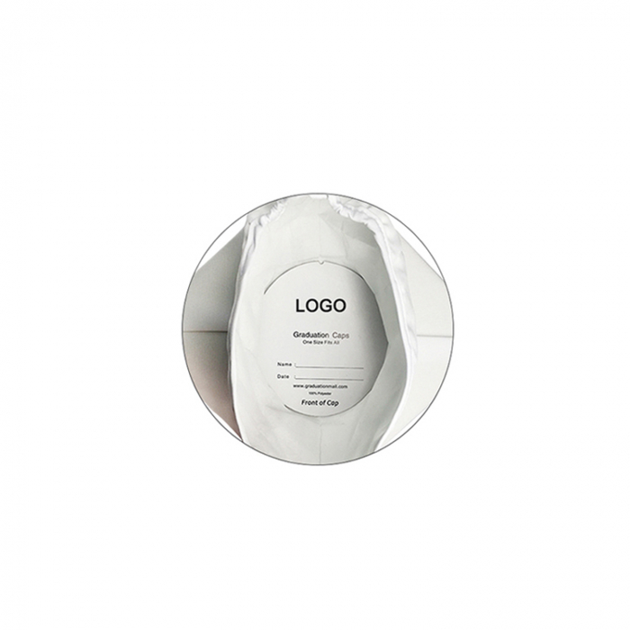 Matte White Bachelors Cap [3]