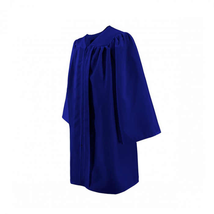 Royal Blue-Matte-Preschool-Children-Graduation-Gown-And [4]