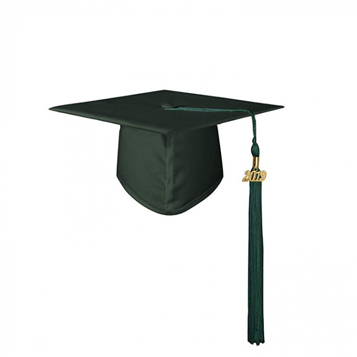 Green-Matte-Preschool-Children-Graduation-Gown-And - Copie [2]