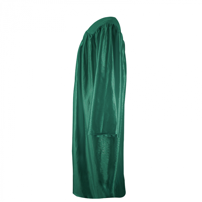 Shiny Forest Green Bachelors Gown [3]