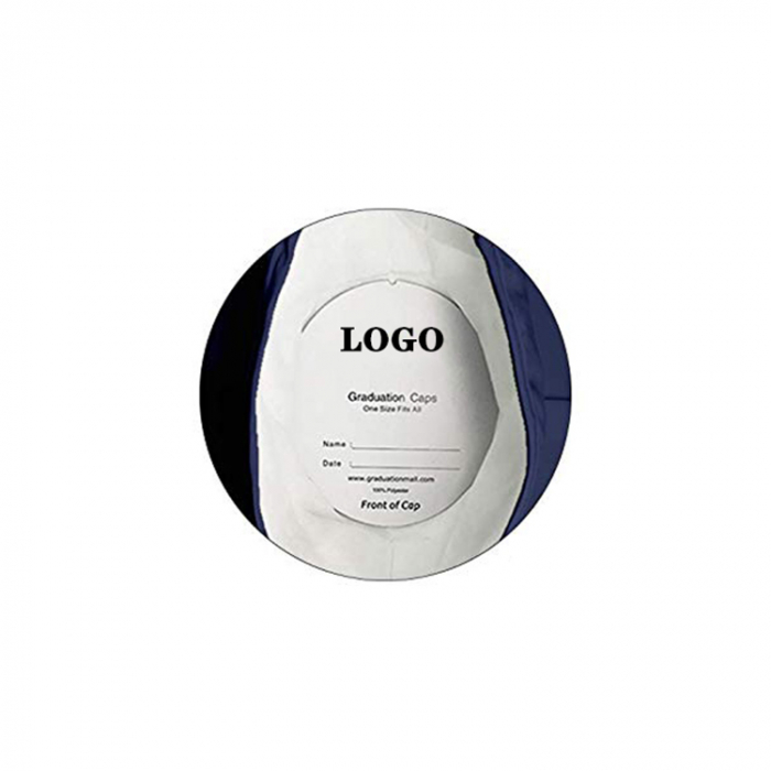 Shiny Navy Blue Bachelors Cap [3]