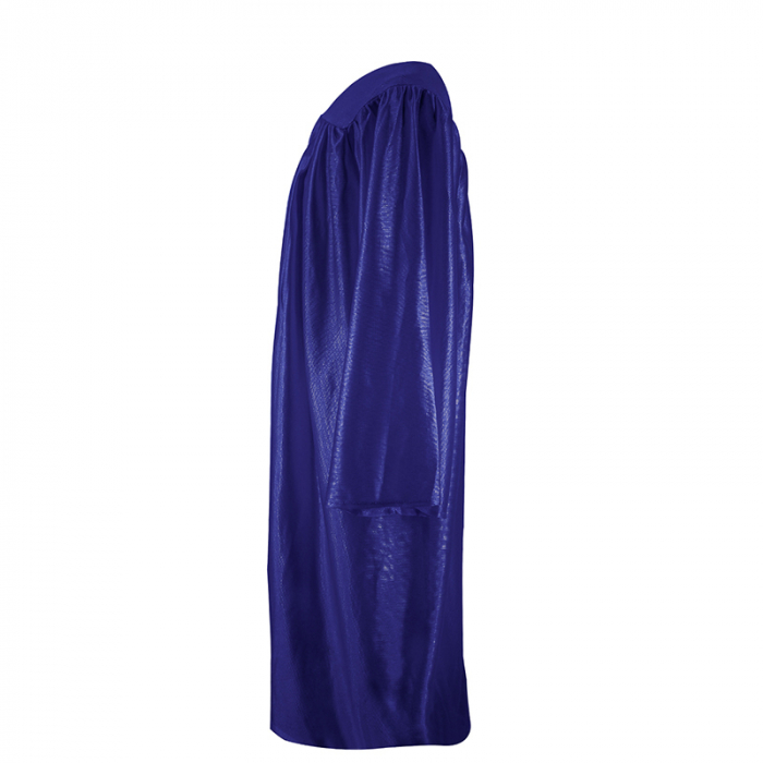 Shiny Navy Blue Bachelors Gown [3]