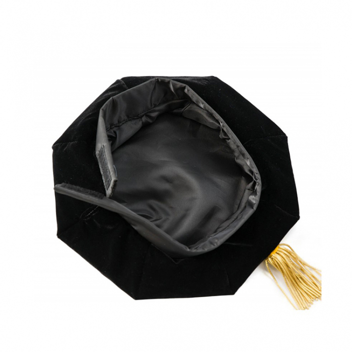 Velvet 6 Sides Doctoral Tam [3]
