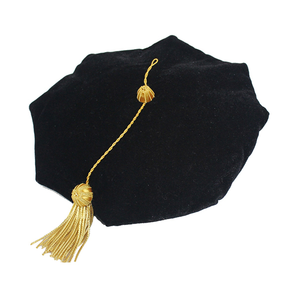 Velvet 8 Sides Doctoral Tam [2]