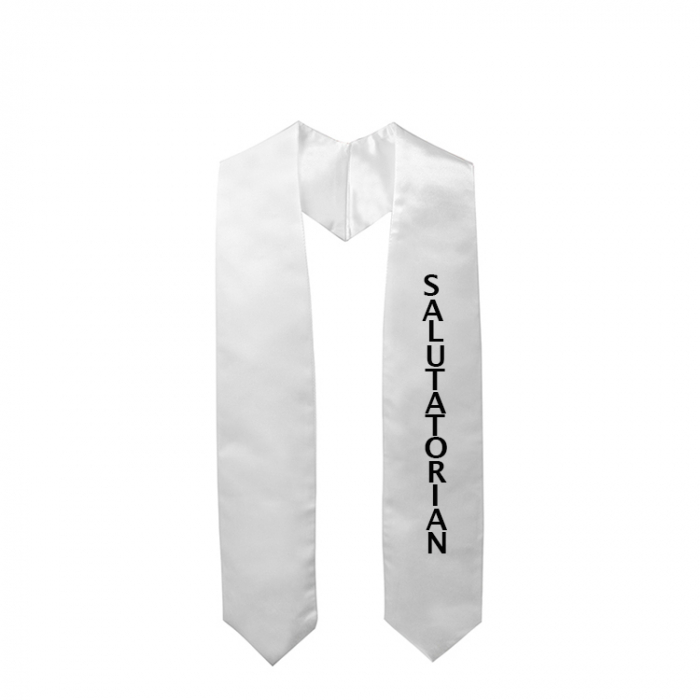 White Salutatorian Stole [2]