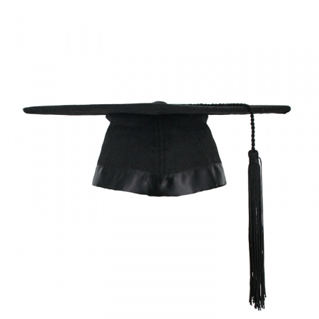 Cap & Tassel - Black Doctoral Cap