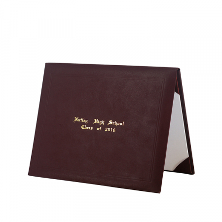 Diplomas/Covers/Tubes/Certificates - Brown Diploma Cover