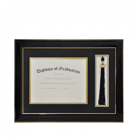 Diplomas/Covers/Tubes/Certificates - Diploma Frame & Tassel