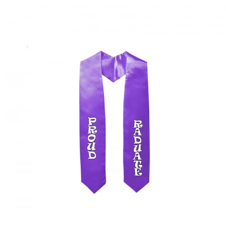 Graduate Of Stole (Gold, Red, Green, Blue, Purple) [4]