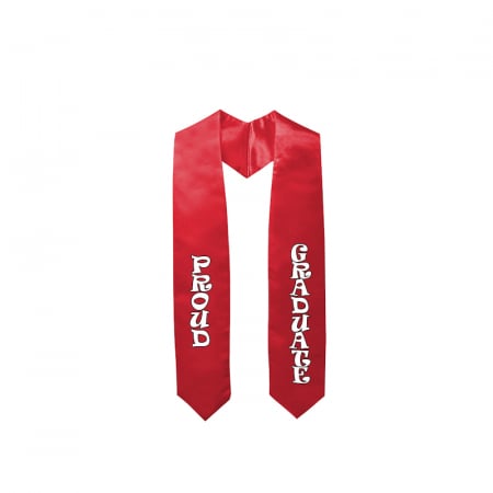 Graduate Of Stole (Gold, Red, Green, Blue, Purple) [1]