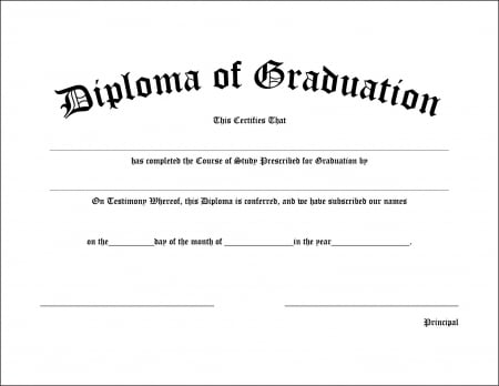 Diplomas - Graduation-Diploma