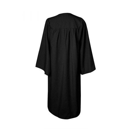 Matte Black Bachelors Gown [2]