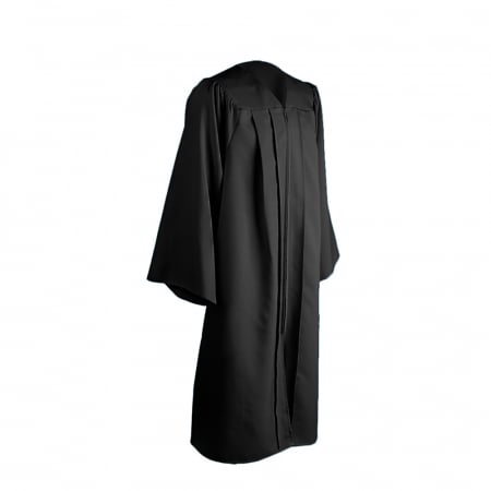 Gown - Matte Black Bachelors Gown