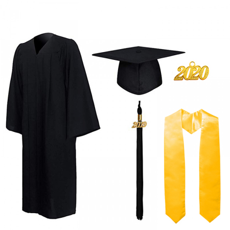 Gown, Cap, Tassel & Stole